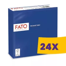   FATO Smart Table szalvéta Sötétkék - 2 rétegű, 33x33cm, 50 lap (Karton - 24 csomag)