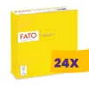 FATO Smart Table szalvéta Citromsárga - 2 rétegű, 33x33cm, 50 lap (Karton - 24 csomag)