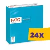 FATO Smart Table szalvéta Türkizkék - 2 rétegű, 33x33cm, 50 lap (Karton - 24 csomag)