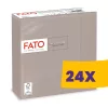 FATO Smart Table szalvéta Galambszürke - 2 rétegű, 33x33cm, 50 lap (Karton - 24 csomag)