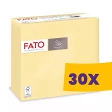   FATO Star szalvéta Pezsgő - 2 rétegű, 38x38cm, 40 lap (Karton - 30 csomag)