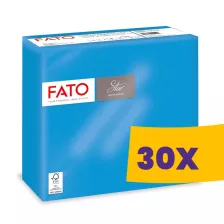  FATO Star szalvéta Türkizkék - 2 rétegű, 38x38cm, 40 lap (Karton - 30 csomag)