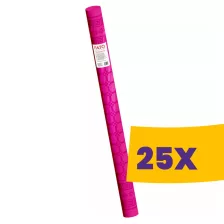   FATO asztalterítő tekercs Damask Fuxia - 120cm, 7m (Karton - 25 tekercs)