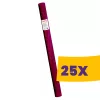 FATO asztalterítő tekercs Damask Bordó - 120cm, 7m (Karton - 25 tekercs)