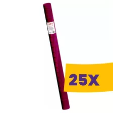   FATO asztalterítő tekercs Damask Bordó - 120cm, 7m (Karton - 25 tekercs)