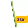 FATO asztalterítő tekercs Damask Almazöld - 120cm, 7m (Karton - 25 tekercs)