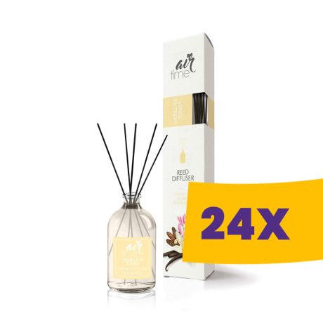 Well Done Air Time - Vanília & Tonka pálcikás légfrissítő 50ml (Karton - 24 db)