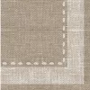 FATO Airlaid mintás szalvéta Cachemire Coffee - 1 rétegű, 40x40cm, 50 lap (Karton - 16 csomag)