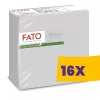 FATO Airlaid mintás szalvéta Shade Silver - 1 rétegű, 40x40cm, 50 lap (Karton - 16 csomag)