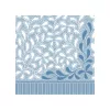 FATO Airlaid mintás szalvéta Botanic Blue - 1 rétegű, 40x40cm, 50 lap (Karton - 16 csomag)