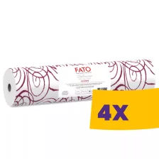   FATO Airlaid mintás asztali futó Magie Bordeaux - 40cm, 24m (Karton - 4 tekercs)