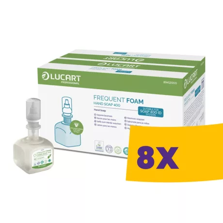 Lucart Frequent habszappan aloe verával 400ml (Karton - 8 db)