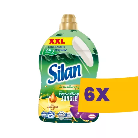 Silan Aromatherapy öblítő Fascinating Jungle - 126 mosás 2,77L (Karton - 6 db)