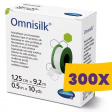   Hartmann Omnisilk selyem alapú ragtapasz 1,25cm x 9,2m (Karton - 300 db)