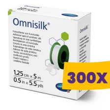   Hartmann Omnisilk selyem alapú ragtapasz 1,25cm x 5m (Karton - 300 db)