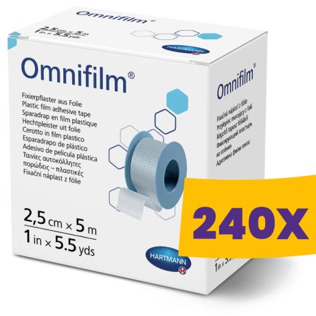 Hartmann Omnifilm ragtapasz 2,5cmx5m 1db (Karton - 240 db)