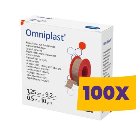 Hartmann Omniplast ragtapasz 1,25cm x 9,2m (Karton - 100 db)