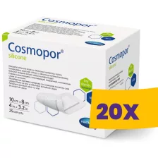   Hartmann Cosmopor szilikon szigetkötszer 10x8cm 25db (Karton - 20 csomag)