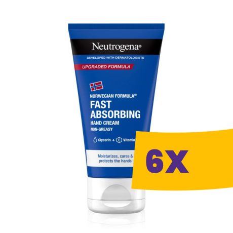 Neutrogena Fast Absorbing kézkrém 75 ml  (Karton - 6 db)