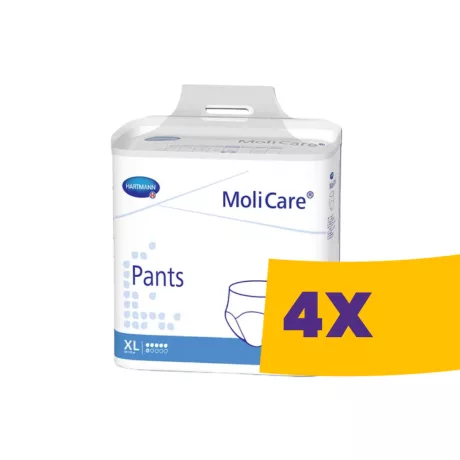 Hartmann MoliCare Pants 6 csepp XL uniszex inkontinencia alsónemű 15db (Karton - 4 csomag)