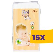   Hartmann Bel Nature Baby száraz törlőkendő 60db (Karton - 15 csomag)