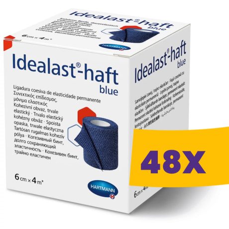 Hartmann Idealast-haft kék kompressziós pólya 6cmx4m 1db (Karton - 48 db)