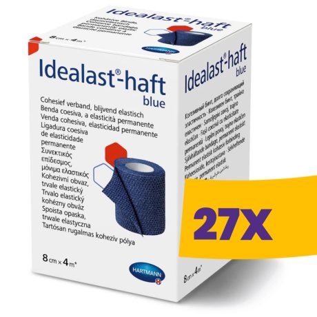 Hartmann Idealast-haft kék kompressziós pólya 8mx4m 1db (Karton - 27 db)