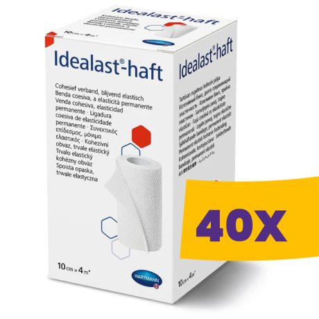 Hartmann Idealast-haft öntapadó kompressziós pólya 10cmx4m 1db (Karton - 40 db)