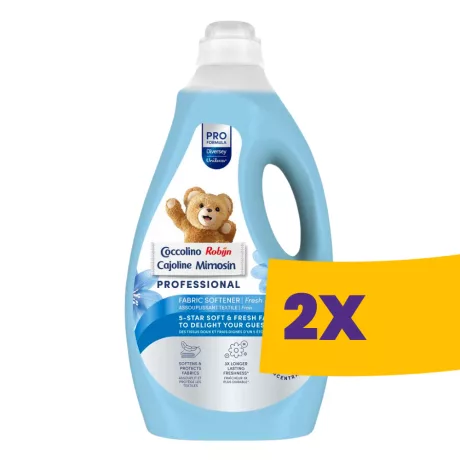 Coccolino Professional öblítőkoncentrátum Fresh - 200 mosás 5L (Karton - 2 db)