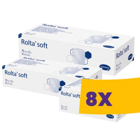 Hartmann Rolta soft alábélelő 6cmx3m 6db (Karton - 8 csomag)