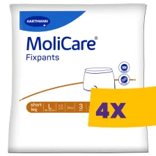   Hartmann MoliCare Fixpants rövidszárú rögzítőnadrág L, mosható 100db (Karton - 4 csomag)
