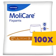   Hartmann MoliCare Fixpants rövidszárú rögzítőnadrág L, mosható 3db (Karton - 100 csomag)