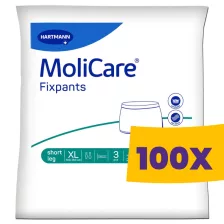   Hartmann MoliCare Fixpants rövidszárú rögzítőnadrág XL, mosható 3db (Karton - 100 csomag)