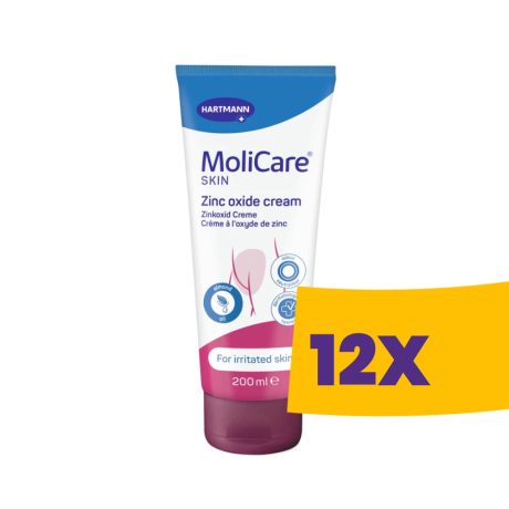 Hartmann MoliCare Skin Cink-oxid krém 200ml (Karton - 12 db)