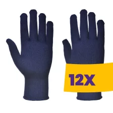 Portwest A115 Thermolite kesztyű kék (Karton - 12 pár)