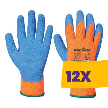 Portwest A145 Hűtőházi védőkesztyű narancs (Karton - 12 pár)