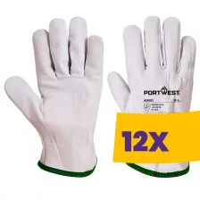 Portwest A260 Oves védőkesztyű szürke (Karton - 12 pár)
