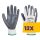 Portwest A310 Flexo Grip nitril védőkesztyű fehér (Karton - 12 pár)