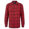 Portwest KA313 KA3 Sherpa bélésű kockás ing piros