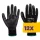 Portwest A320 Nylon nitrilhab tenyérmártott védőkeszyű fekete (Karton - 12 pár)