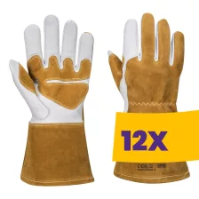  Portwest A540 Ultra hegesztő kesztyű barna (Karton - 12 pár)