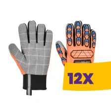   Portwest A726 Aqua-Seal Pro kesztyű narancs (Karton - 12 pár)