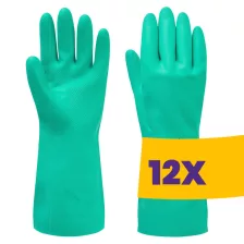   Portwest A810 Nitrosafe vegyszerálló védőkesztyű zöld (Karton - 12 pár)