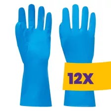   Portwest A814 Élelmiszeripari Nitril kesztyű kék (Karton - 12 pár)
