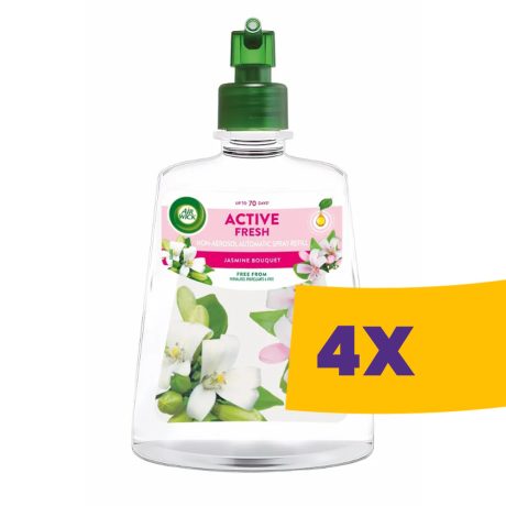 Air Wick Active Fresh utántöltő Jázmin Csokor - 228 ml (Karton - 4 db)