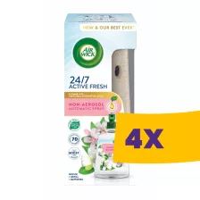   Air Wick Active Fresh Jázmin Csokor készülék és utántöltő (Karton - 4 db)