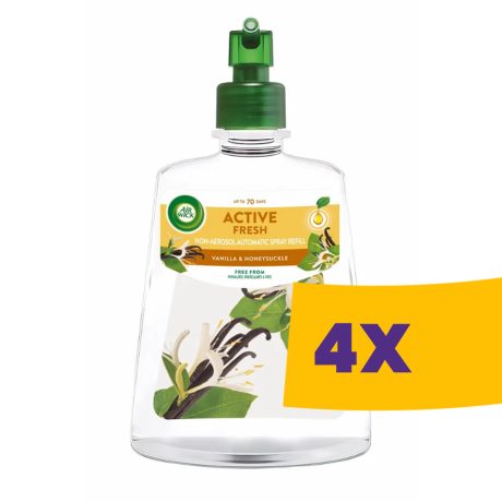 Air Wick Active Fresh utántöltő Vanília és Lonc - 228 ml (Karton - 4 db)