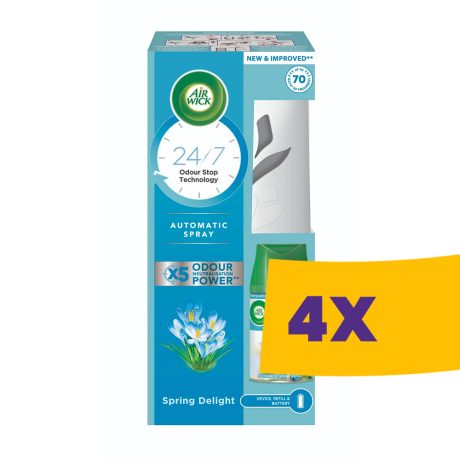 Air Wick Freshmatic készülék + 1db utántöltő Tavaszi Szellő (Karton - 4 db)