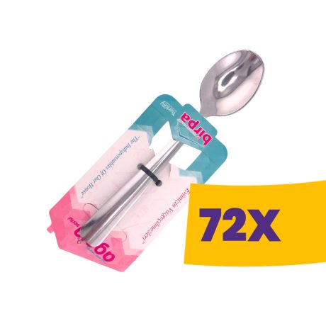 Eco fém desszertkanál 4db (Karton - 72 csomag)