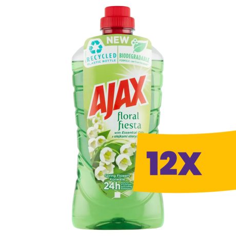 Ajax általános tisztítószer Spring Flowers 1000ml (Karton - 12 db)